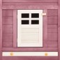 vidaXL Conejera de exterior con corredor madera de abeto moca y blanco vidaXL Conejera de exterior con corredor madera de abeto moca y blanco