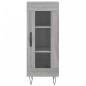 vidaXL Aparador alto madera contrachapada gris Sonoma 34,5x34x180 cm vidaXL Aparador alto madera contrachapada gris Sonoma 34,5x34x180 cm