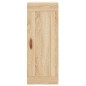 vidaXL Aparador de madera contrachapada roble Sonoma 34,5x34x180 cm vidaXL Aparador de madera contrachapada roble Sonoma 34,5x34x180 cm