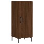 vidaXL Aparador alto madera contrachapada roble marrón 34,5x34x180 cm vidaXL Aparador alto madera contrachapada roble marrón 34,5x34x180 cm