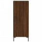 vidaXL Aparador alto madera contrachapada roble marrón 34,5x34x180 cm vidaXL Aparador alto madera contrachapada roble marrón 34,5x34x180 cm