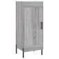 vidaXL Aparador alto madera contrachapada gris Sonoma 34,5x34x180 cm vidaXL Aparador alto madera contrachapada gris Sonoma 34,5x34x180 cm