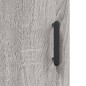 vidaXL Aparador alto madera contrachapada gris Sonoma 34,5x34x180 cm vidaXL Aparador alto madera contrachapada gris Sonoma 34,5x34x180 cm