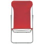 vidaXL Sillas de playa plegables 2 unidades acero y tela oxford roja vidaXL Sillas de playa plegables 2 unidades acero y tela oxford roja
