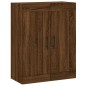 vidaXL Aparador alto madera contrachapada marrón roble 69,5x34x180 cm vidaXL Aparador alto madera contrachapada marrón roble 69,5x34x180 cm