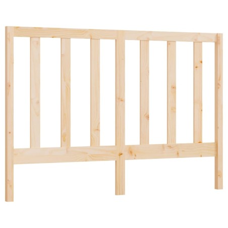 vidaXL Cabecero de cama madera maciza de pino 146x4x100 cm