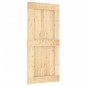 vidaXL Puerta corredera con herrajes madera maciza de pino 95x210 cm