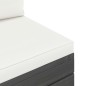 vidaXL Muebles de palets para jardín 7 pzas cojines madera maciza pino vidaXL Muebles de palets para jardín 7 pzas cojines madera maciza pino