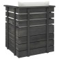 vidaXL Muebles de palets de jardín 12 pzas cojines madera maciza pino vidaXL Muebles de palets de jardín 12 pzas cojines madera maciza pino