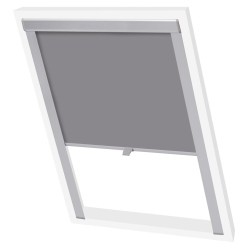 vidaXL Persiana opaca enrollable gris S06/606 