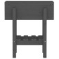 vidaXL Jardinera madera maciza de pino gris 62x30x69 cm vidaXL Jardinera madera maciza de pino gris 62x30x69 cm