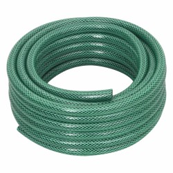 vidaXL Manguera de jardín PVC verde 15,6 mm 50 m