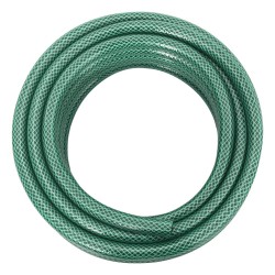 vidaXL Manguera de jardín PVC verde 15,6 mm 50 m