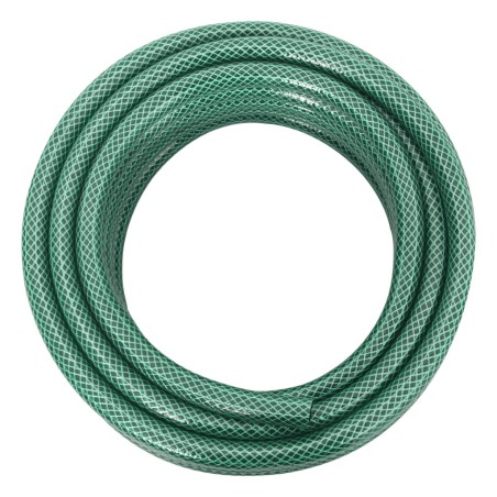 vidaXL Manguera de jardín PVC verde 15,6 mm 50 m