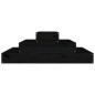 vidaXL Jardinera de madera maciza de pino negro 80x80x27 cm vidaXL Jardinera de madera maciza de pino negro 80x80x27 cm