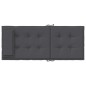 vidaXL Cojines de silla respaldo alto 6 uds tela Oxford gris antracita vidaXL Cojines de silla respaldo alto 6 uds tela Oxford gris antracita