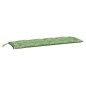 vidaXL Cojines banco jardín 2 uds tela estampado de hojas 150x50x7 cm vidaXL Cojines banco jardín 2 uds tela estampado de hojas 150x50x7 cm