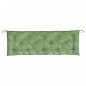 vidaXL Cojines banco jardín 2 uds tela estampado de hojas 150x50x7 cm vidaXL Cojines banco jardín 2 uds tela estampado de hojas 150x50x7 cm