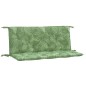 vidaXL Cojines banco jardín 2 uds tela estampado de hojas 120x50x7 cm vidaXL Cojines banco jardín 2 uds tela estampado de hojas 120x50x7 cm
