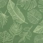 vidaXL Cojines banco jardín 2 uds tela estampado de hojas 120x50x7 cm vidaXL Cojines banco jardín 2 uds tela estampado de hojas 120x50x7 cm
