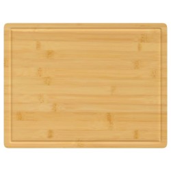 vidaXL Tabla de cortar de bambú 40x30x1,5 cm