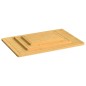 vidaXL Juego de tablas de cortar 3 piezas de bambú