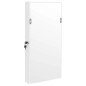 vidaXL Espejo con joyero y luces LED para pared blanco vidaXL Espejo con joyero y luces LED para pared blanco