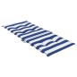 vidaXL Cojines para sofá de palés 4 uds tela azul y blanco a rayas vidaXL Cojines para sofá de palés 4 uds tela azul y blanco a rayas