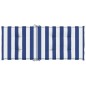 vidaXL Cojines para sofá de palés 4 uds tela azul y blanco a rayas vidaXL Cojines para sofá de palés 4 uds tela azul y blanco a rayas