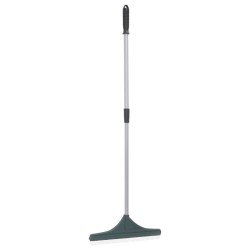 vidaXL Rastrillo para césped artificial PP verde oscuro 131 cm