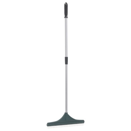 vidaXL Rastrillo para césped artificial PP verde oscuro 131 cm