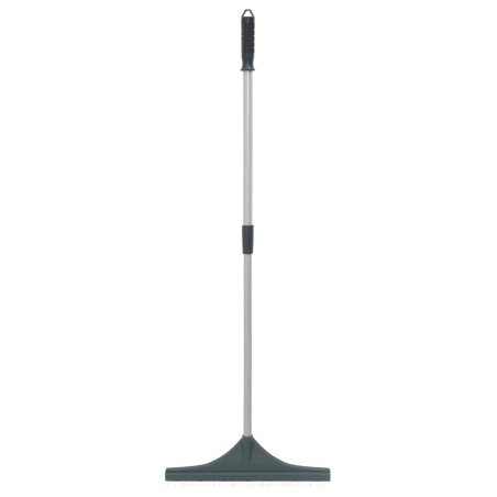 vidaXL Rastrillo para césped artificial PP verde oscuro 131 cm