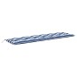 vidaXL Cojines banco jardín 2 uds tela a rayas azul blanco 200x50x7 cm vidaXL Cojines banco jardín 2 uds tela a rayas azul blanco 200x50x7 cm