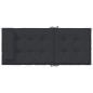 vidaXL Cojines de silla con respaldo alto 2 uds tela Oxford negro vidaXL Cojines de silla con respaldo alto 2 uds tela Oxford negro