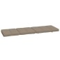 vidaXL Cojines para tumbona 2 uds tela Oxford gris taupe vidaXL Cojines para tumbona 2 uds tela Oxford gris taupe