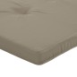 vidaXL Cojines para tumbona 2 uds tela Oxford gris taupe vidaXL Cojines para tumbona 2 uds tela Oxford gris taupe