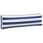 vidaXL Cojines para palés 2 piezas tela Oxford azul y blanco a rayas vidaXL Cojines para palés 2 piezas tela Oxford azul y blanco a rayas