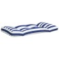 vidaXL Cojines para palés 2 piezas tela Oxford azul y blanco a rayas vidaXL Cojines para palés 2 piezas tela Oxford azul y blanco a rayas