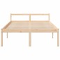 vidaXL Cama para personas mayores madera maciza de pino 140x200 cm vidaXL Cama para personas mayores madera maciza de pino 140x200 cm