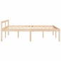 vidaXL Cama para personas mayores madera maciza de pino 140x200 cm vidaXL Cama para personas mayores madera maciza de pino 140x200 cm