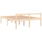 vidaXL Cama para personas mayores madera maciza de pino 140x200 cm vidaXL Cama para personas mayores madera maciza de pino 140x200 cm