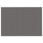 vidaXL Manta con peso tela gris 155x220 cm 11 kg