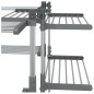 vidaXL Tendedero para ropa aluminio 107x107x120 cm vidaXL Tendedero para ropa aluminio 107x107x120 cm