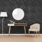 vidaXL Paneles de pared 24 uds EPS estrella negro 50x50 cm 6 m² vidaXL Paneles de pared 24 uds EPS estrella negro 50x50 cm 6 m²