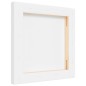 vidaXL Lienzos tensados 12 uds madera maciza de pino y tela blanco vidaXL Lienzos tensados 12 uds madera maciza de pino y tela blanco