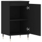vidaXL Aparadores 2 uds madera de ingeniería negro 40x35x70 cm vidaXL Aparadores 2 uds madera de ingeniería negro 40x35x70 cm