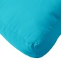 vidaXL Cojines para palés 3 piezas tela Oxford turquesa