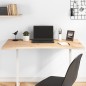 vidaXL Tablero de escritorio madera maciza de pino 110x60x2,5 cm