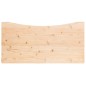 vidaXL Tablero de escritorio madera maciza de pino 110x60x2,5 cm