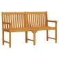 vidaXL Banco de jardín 150 cm madera maciza de acacia vidaXL Banco de jardín 150 cm madera maciza de acacia